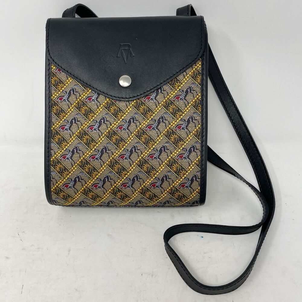 Pierangelo Masciadri Limited Edition Bellagio Horse Print Pochette Purse Bag
